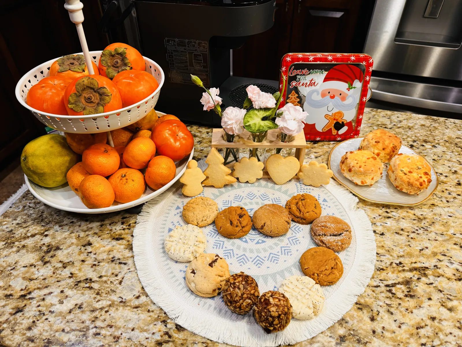 Assorted handmade cookies