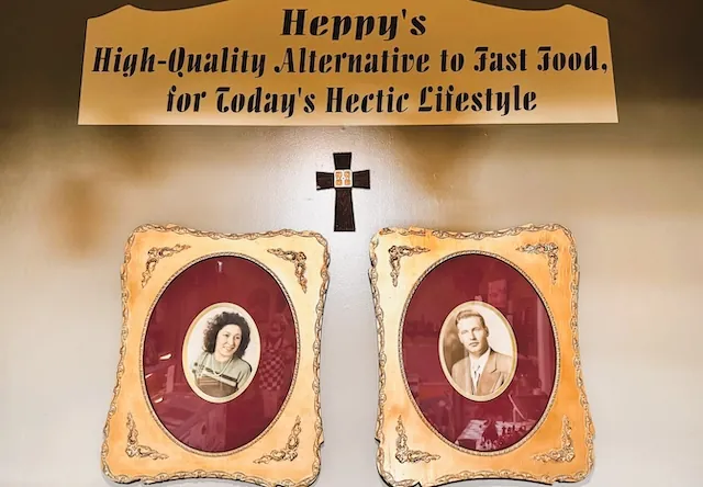 Historic family photographs from Heppy's Pie Lady