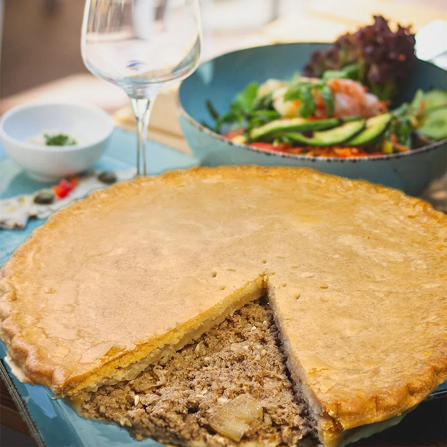 Tourtière meat pie